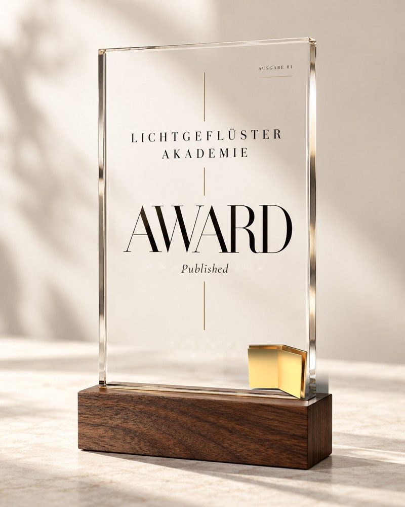 Der Published Award der Lichtgeflüster Akademie