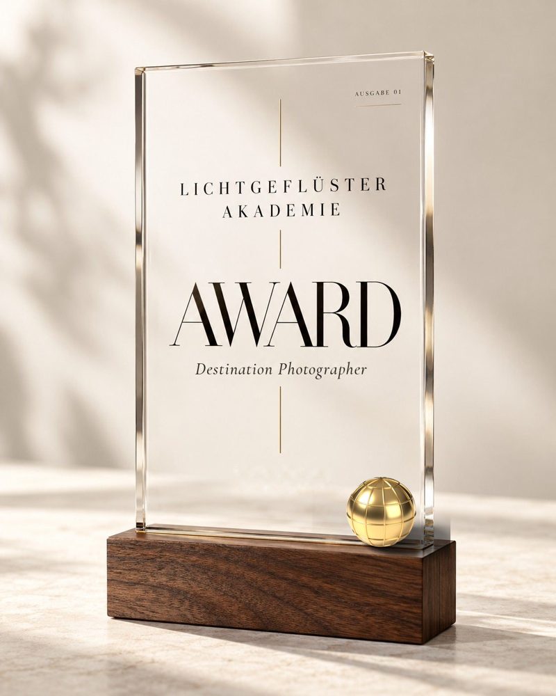 Der Destination Photographer Award der Lichtgeflüster Akademie